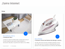 Tablet Screenshot of jaimeinternet.fr